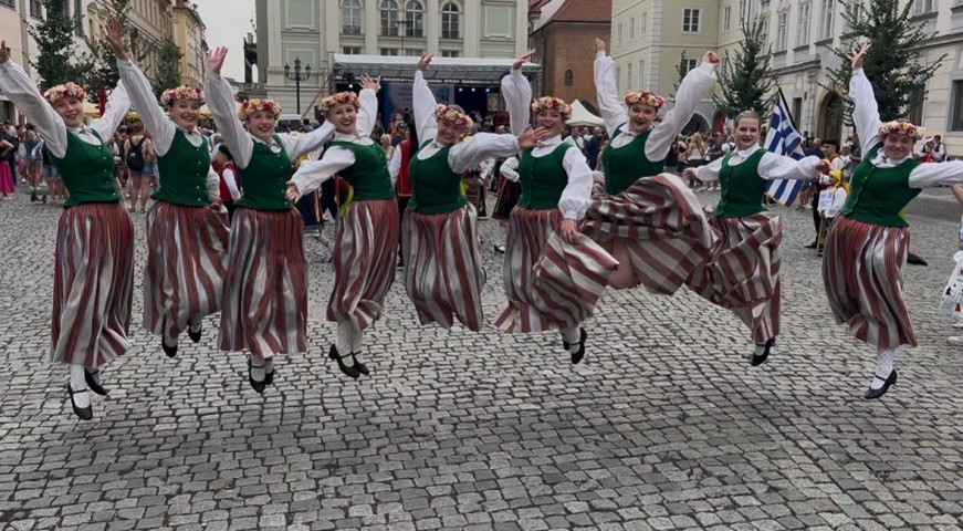 Pirms koncerta Čehijā